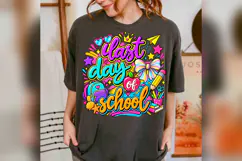 Last Day of School PNG, Colorful Teacher Student Design Product Image 5