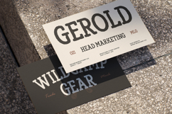 Mortberg - Rough Vintage Hand Drawn Slab Serif Product Image 9