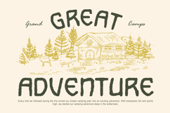 Stone Ridge - Rough Vintage Hand Drawn Font Product Image 8