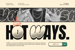 Flukin - Bubble Balloon Graffiti Font Product Image 9