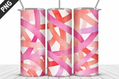 Lovely Hearts Tumbler Design | Valentine's Day Tumbler Wrap Product Image 2