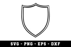 Tampler Shield Svg Design| SVG Cut files | Cricut Product Image 1