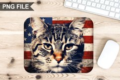 4th Of July Cat Sublimation Mouse Pad PNG Bundle Product Image 10