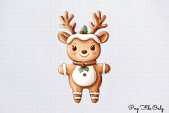 Beautiful-Christmas-Gingerbread Clipart Bundle PNG Product Image 10