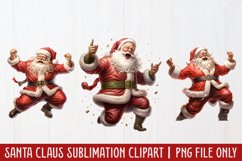 Santa Claus Sublimation Clipart Product Image 1