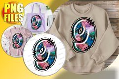 9 Doodle Letter Valentine Romantic Festive Vibe! Product Image 1