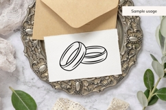 Wedding SVG Bundle | Elegant Wedding Clipart SVG PNG DXF Product Image 9