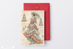 Ephemera Summer Fashion Junk Journal Pages Bundle Product Image 8