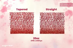 Valentines Day Tumbler Wrap | Skinny 20 oz | Sublimation Product Image 2