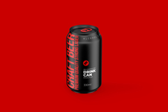 Classic 330ml Aluminium Can Mockup Product Image 8