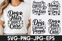 Funny Dog Lover Quotes T Shirt Design SVG PNG Product Image 1
