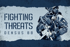 Airborne 86 - Regular &amp; Stencil Sans Military Font Product Image 9
