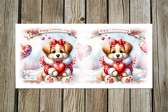 Cute valentine puppy | 4 love mug sublimation designs PLUS Product Image 5