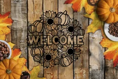 Fall Mandala SVG | Porch Sign SVG | Floral Mandala SVG Product Image 8