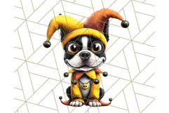 Halloween Animals in Costumes Clipart PNG, Cute Pets Art Product Image 5
