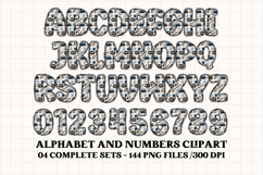 Wizard Magic School Alphabet Clipart, wizard letters doodle Product Image 3