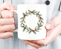 Vintage Christmas Frames Clipart Bundle | 30 PNG Borders Product Image 10