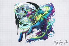 Spectral Halloween Clipart PNG Product Image 1