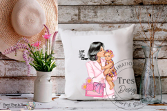 Mom Life Fashion Clipart Mother and Baby Love sublimation Product Image 7