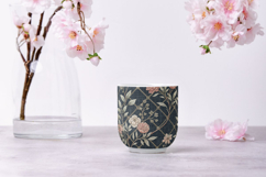 Midnight Toile Digital Paper Pack, Vintage Floral Toile Product Image 9