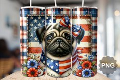 4th Of July Dog Tumbler Bundle - 24 Designs Product Image 10