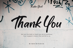 Roster York Casual Handwritten Font Product Image 9