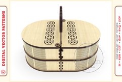 Box Organizer v16 - laser cut file - Glowforge ready SVG Product Image 9