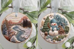 3d Christmas ornament png, 3d Christmas sublimation Product Image 9