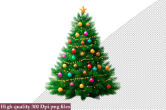 Christmas Tree Clipart PNG Product Image 1