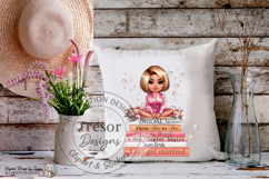 Bride Chibi PNG Bridal Shower Sublimation Bridesmaid design Product Image 8