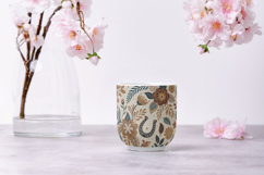 Boho Western Digital Paper Pack, Cowgirl Floral Seamless Product Image 9