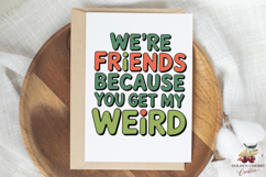 28 Funny Friendship Quotes PNG Sublimation Bundle Product Image 9