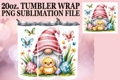 Vibrant Joy 20oz tumbler wrap, Easter Gnomes Product Image 1