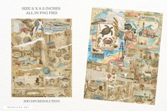 1920 Beach Ephemera Junk Journal Product Image 4