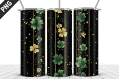 3D St Patrick&#039;s Day Tumbler Wrap| Sublimation Design Product Image 2