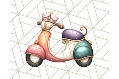 Royal Carriage & Princess Vehicle PNG Clipart for Fairytales Product Image 5