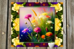 Flowers | Summer Skinny tumbler design Sublimation bundle Product Image 9