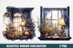 Beautiful Window Sublimation, Window Clipart Product Image 1