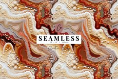 Seamless Textured Boho Agate Pattern Product Image 1