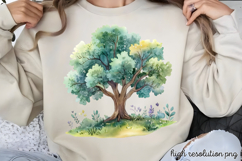 Adorable Cute Fairy Woodland Clipart PNG Product Image 1