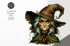 Halloween clipart, Witch clipart, Autumn clipart Product Image 1