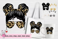 Kid Life Cheetah Leopard svg, Sublimation PNG Product Image 1