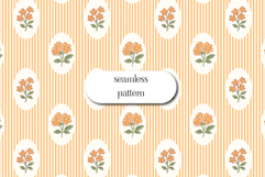 Wildflower Bouquet Seamless Pattern, Vintage Floral Product Image 1