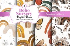 Nursery Boho digital paper Seamless backgrounds Product Image 2