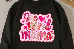 Brushstroke Valentine png, xoxo png, Heart bow png Product Image 2