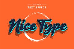 Editable Text Effect for Illustrator. Vector Graphic styles Product Image 1