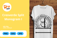 Cresverde Split Monogram Product Image 1