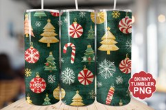Christmas Tree Tumbler | Christmas Tumbler Wrap Product Image 1