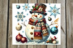 Vintage Christmas | 4 xmas Sublimation Tumbler Designs2 Product Image 5