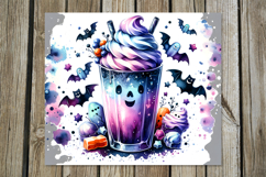 Funny Halloween character | Skinny tumbler sublimation P2 Product Image 5